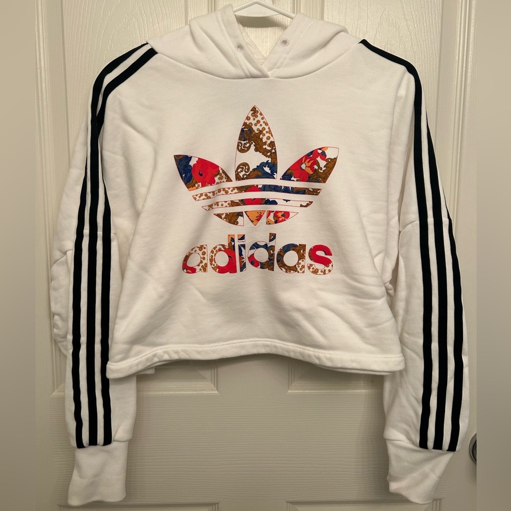 Adidas X HER cropped hoodie